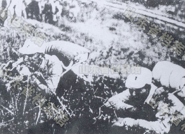 抗大一分校指战员在大青山顽强阻击日伪军进攻，掩护部队突围.jpg